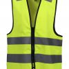Hesje met Rits Fluo Reflectie