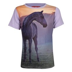 T-SHIRT HORSY SS23 LAVANDER